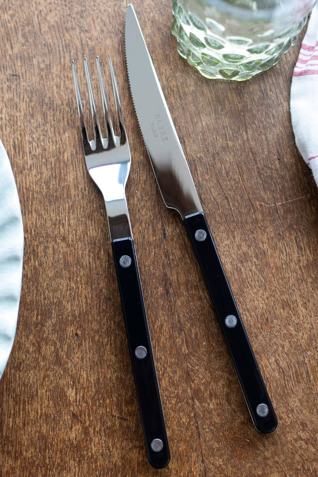 Bistrot Solid kniv - sort
